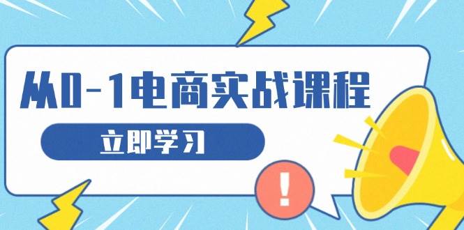 （13594期）从零做电商实战课程，教你如何获取访客、选品布局，搭建基础运营团队好创网-专注分享网络创业落地实操课程 – 全网首发_高质量项目输出好创网